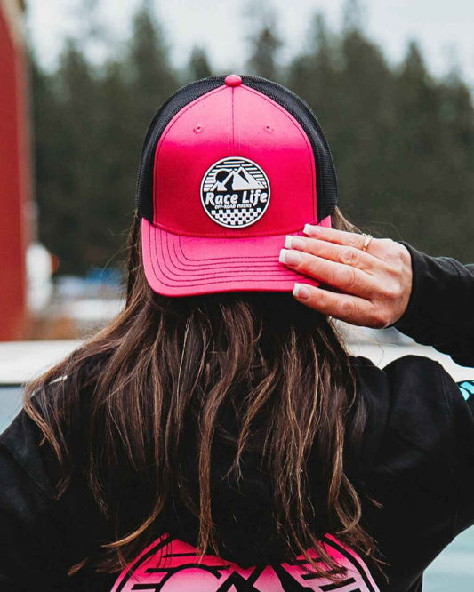 Race Life Trucker hat - Pink